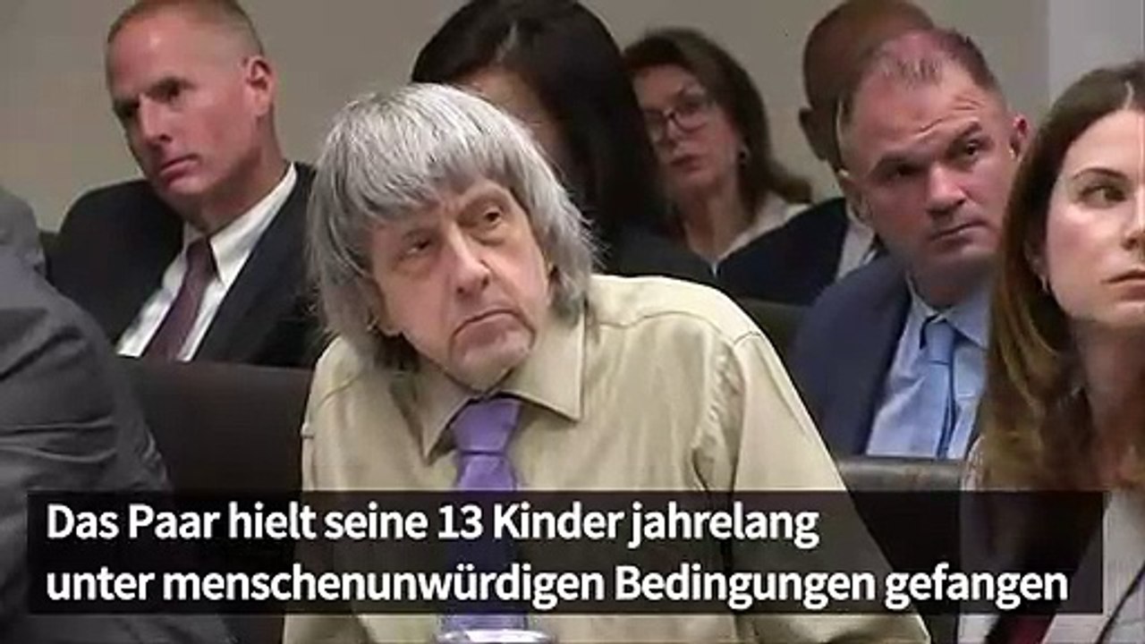 'Horror-Haus' in den USA: Lebenslange Haftstrafe für Eltern