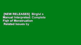 [NEW RELEASES]  Birgivi s Manual Interpreted: Complete Fiqh of Menstruation   Related Issues by