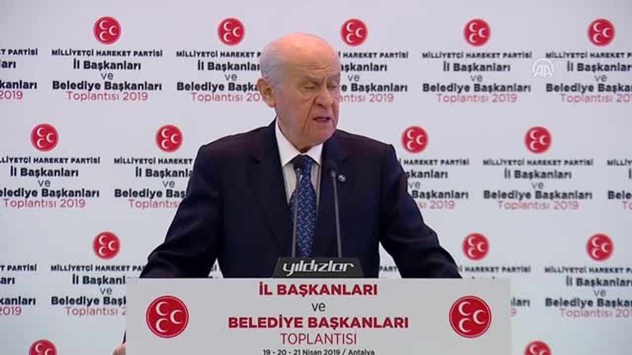 Bahçeli: "31 Mart'ta 1389 Belediyenin 987'si Cumhur İttifakı'nın Siyasi Sorumluluğuna Teslim...
