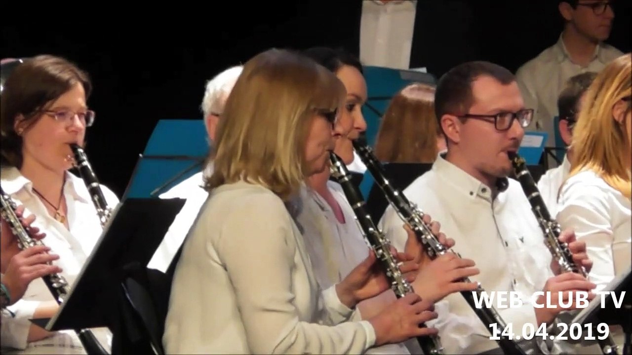 concert des Rameaux 2019  par l'harmonie de Denain et l'harmonie de Saint Saulve