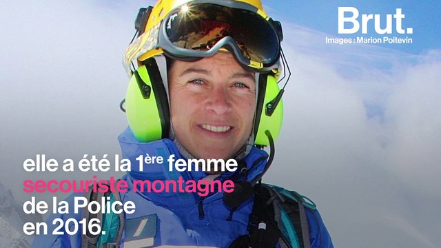 Interview Brut : Marion Poitevin, guide de haute montagne