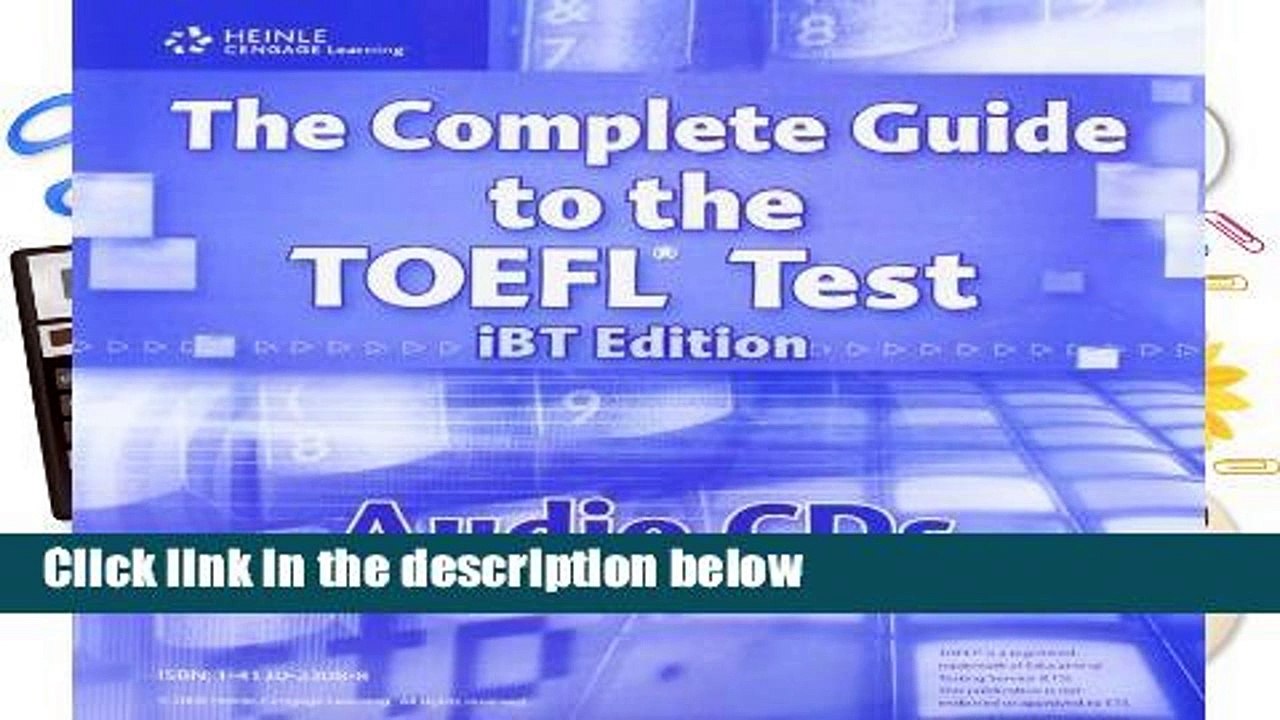 R.E.A.D COMPLETE GUIDE TO TOEFL IBT 4E-AUDIO CD(13) D.O.W.N.L.O.A.D