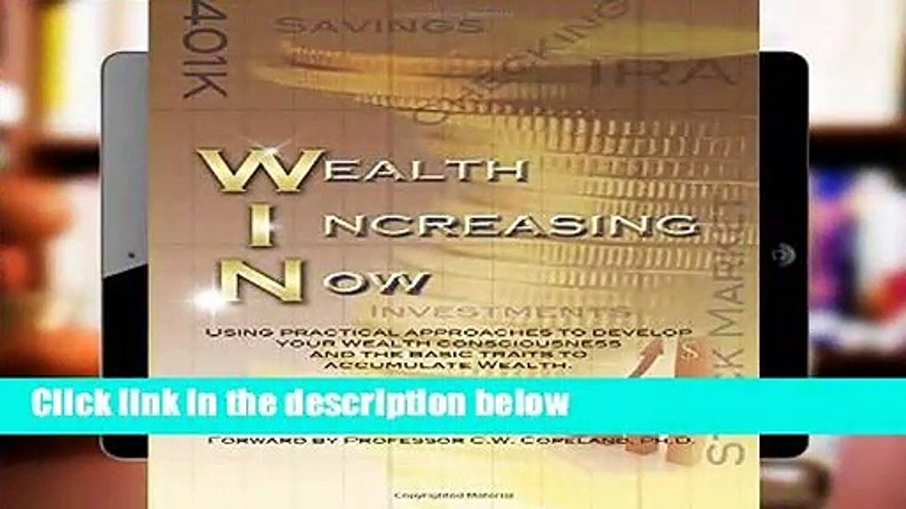 R.E.A.D W.I.N. Wealth Increasing Now: Using practical approaches to develop your Wealth