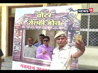 कोटा में सेल्फी पॉइंट बनाकर दिया मतदाता जागरूकता का संदेश- Message of Voter Awareness by Making Selfie Point in Kota