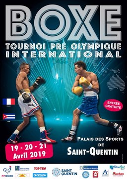 France vs Cuba 2019 - Boxe olympique Elite hommes - Palais des Sports de Saint Quentin