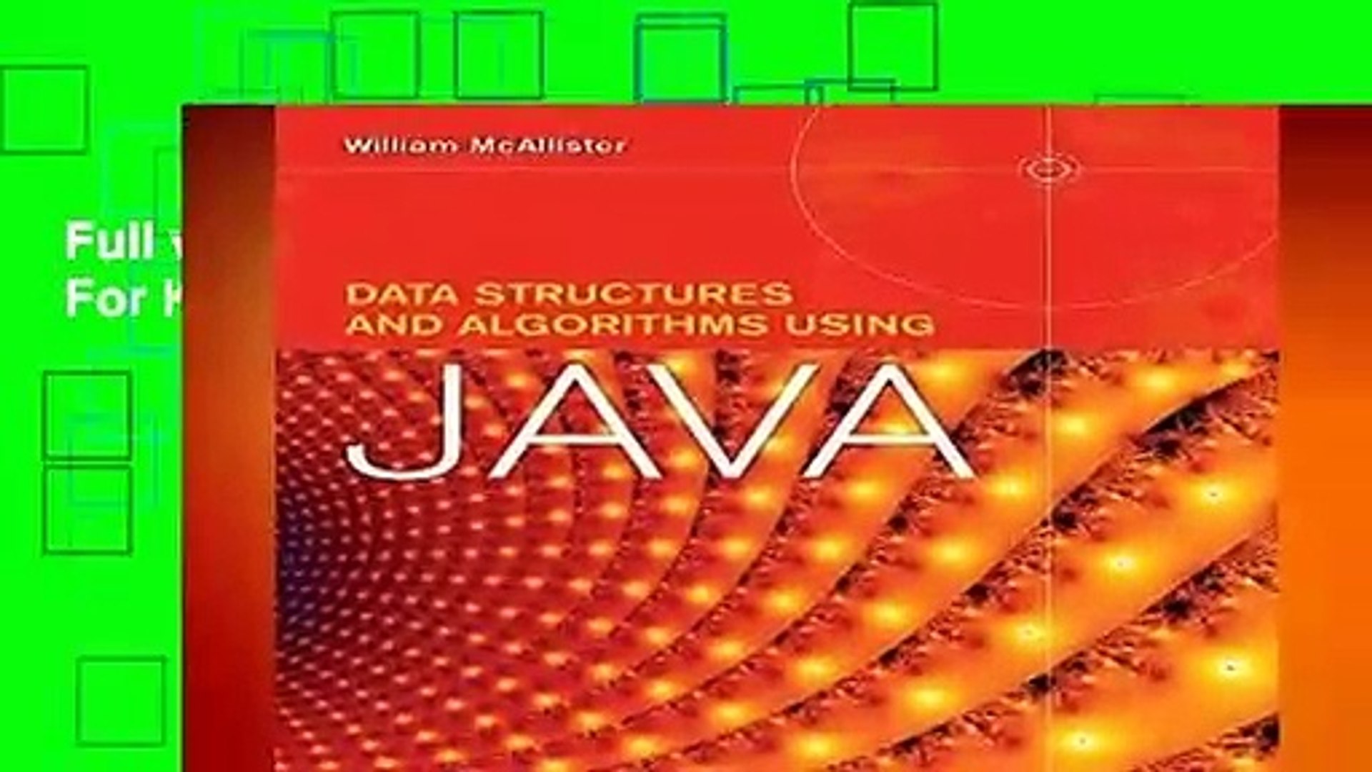 Full version  Algorithms   Data Structures  For Kindle