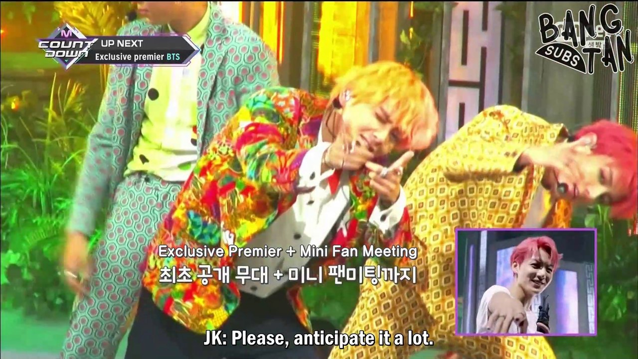 [ENG] 180830 M!Countdown - BTS Coming Up Next