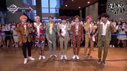 [ENG] 180830 M!Countdown - BTS Mini Fan Meeting