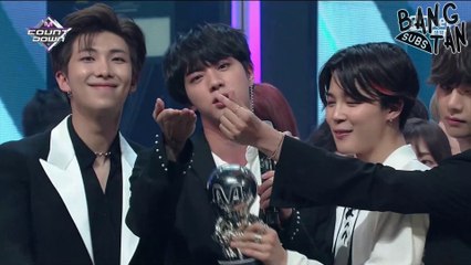 [ENG] 180607 M!Countdown - BTS 1st Place