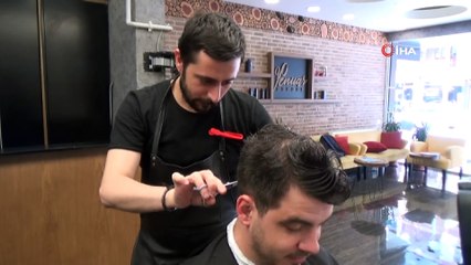 Bu berberde 15 gün sonrasına randevu bulunabiliyor