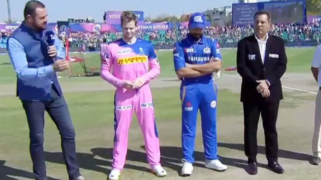 IPL 2019 RR vs MI: Rajasthan Royals Captain Steve Smith wins toss, Jos Buttler Misses out | वनइंडिया