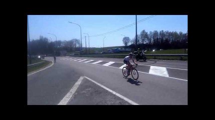 Liège-Bastogne-Liege Espoirs : Passage dans la Côte de Houffalize