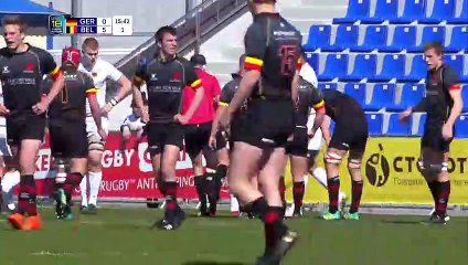 REPLAY GERMANY / BELGIUM - RUGBY EUROPE U18 CHAMPIONSHIP 2019 - KALININGRAD