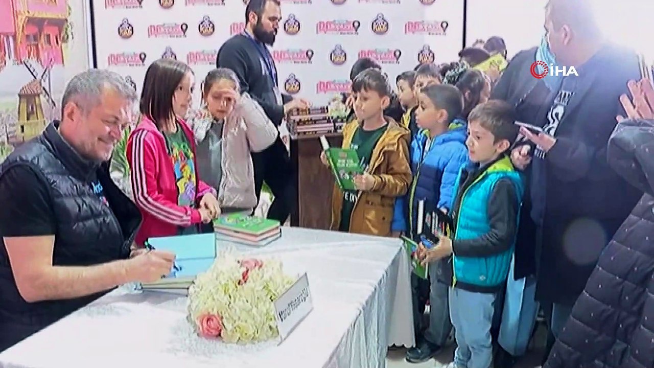 Minik yazarlar onkoloji hastaları yararına kitap yazdı