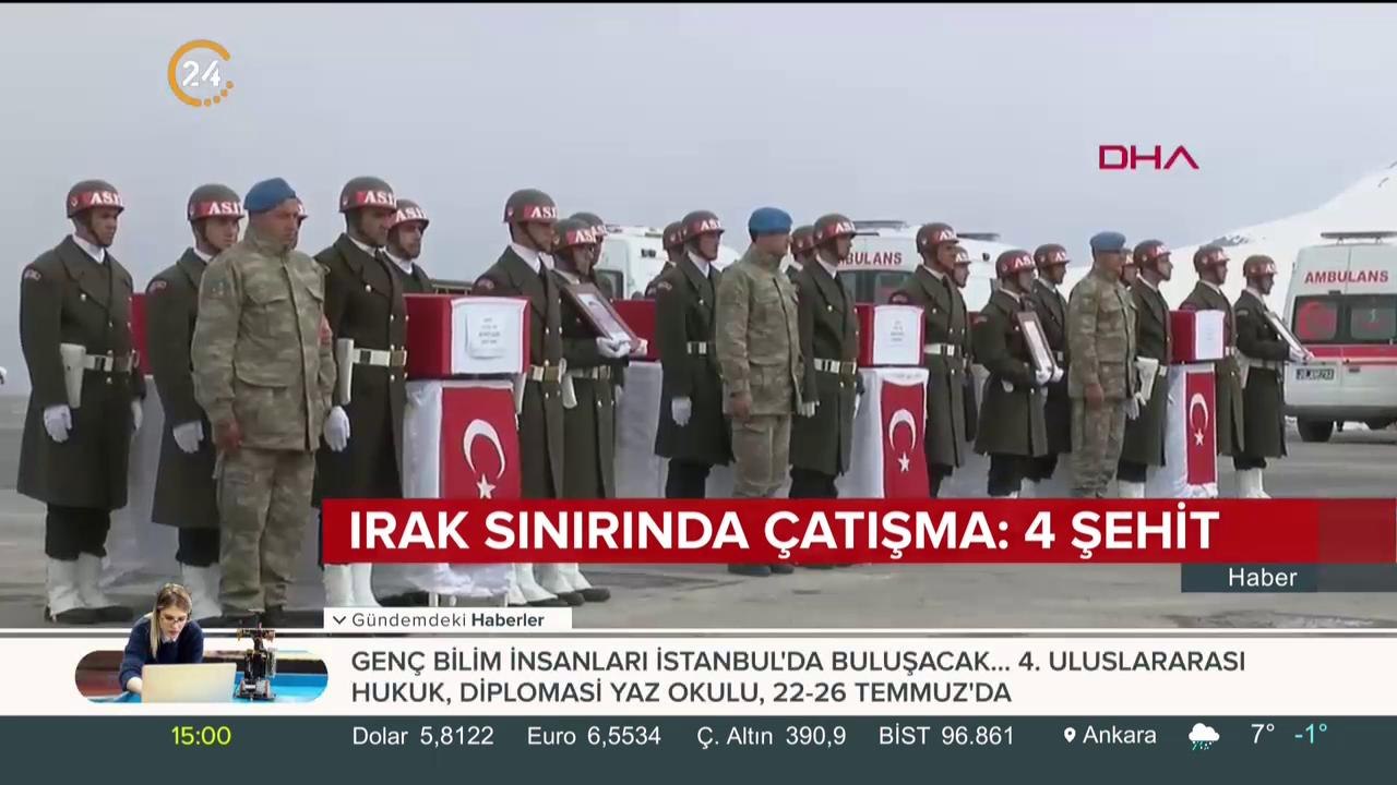Şehitlere veda