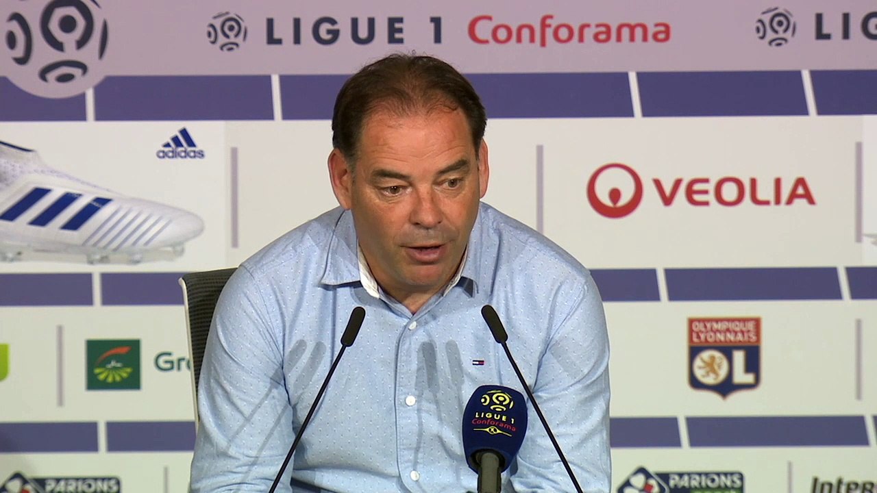#OLSCO - S. Moulin "Une équipe de Lyon qui a retenu les leçons de ce qu'il s'est passé ces derniers temps"