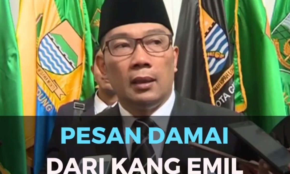 Pesan Damai dari Kang Emil