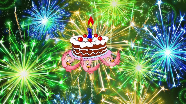 FELIZ CUMPLEAÑOS / / Que cumplas MUCHOS Muuuuuchooos más / Felicitación de CUMPLEAÑOS