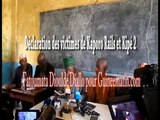 Conakry : Déclaration des victimes de Kaporo Rails et de Kipé 2
