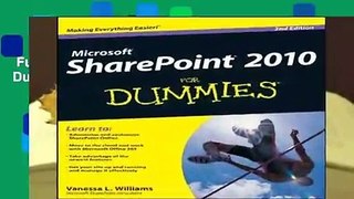 Full version  SharePoint 2010 For Dummies Complete