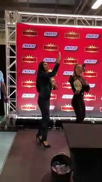 IIconics (Billie Kay and Peyton Royce) - Wrestlemania Axxess April 8th 2019