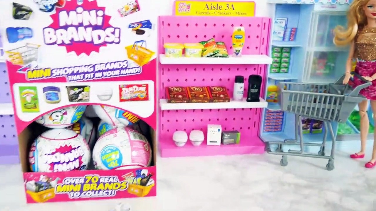 Mini Marques par Zuru Articles d'Épicerie, de l'Ouverture barang kelontong Articles d épicerie سلع البقالة