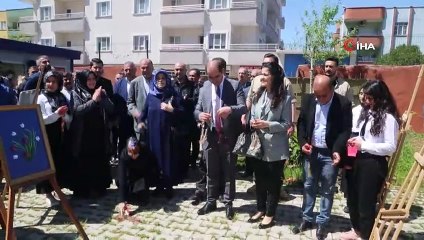 Silopi TÜRGEV kız yurdunda el emeği sergisi