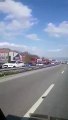 Aksident në autostradën Prishtinë-Pejë, shkaktohet kolonë