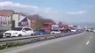 Aksident në autostradën Prishtinë-Pejë, shkaktohet kolonë