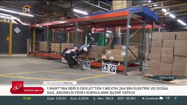 Lojistik sektörü için robot