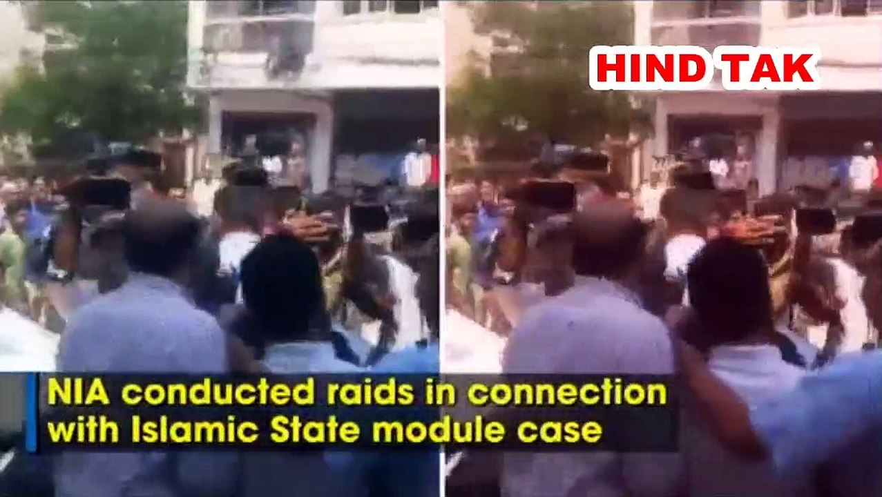 NIA conducts raids in Hyderabad Telangana -ISIS module case