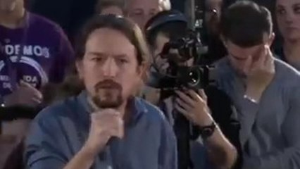 Pablo Iglesias acusa a Pedro Sánchez de preferir a Cs "si le dan los números".