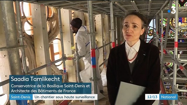 Basilique Saint-Denis : un chantier sous haute surveillance
