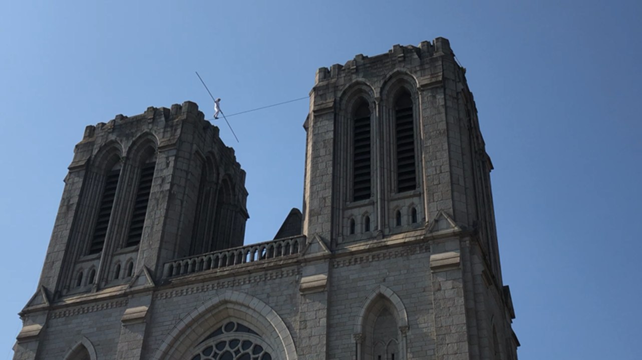 Malino sur un fil à Flers