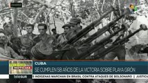 Cuba conmemora los 58 años de la victoria de Playa Girón