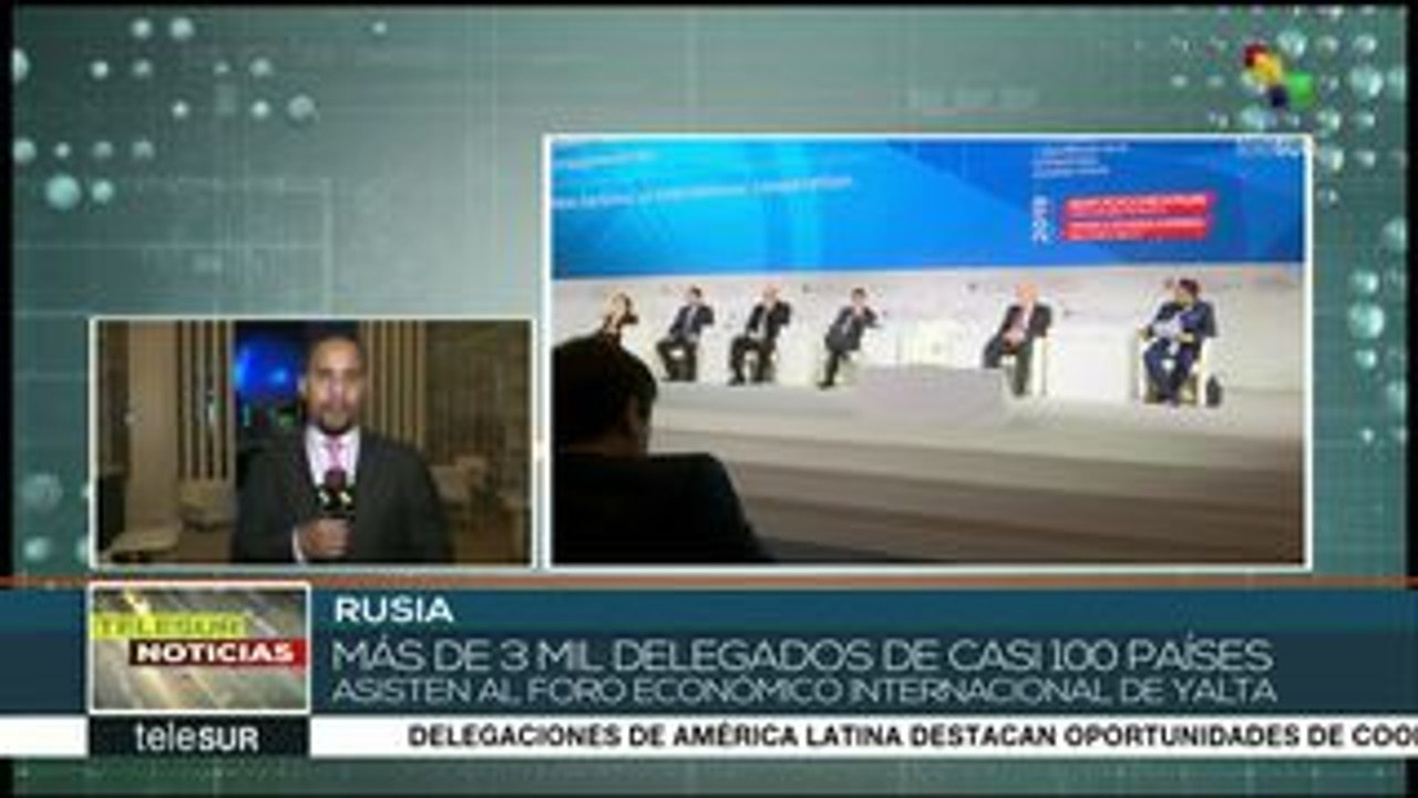 Avanza quinto foro internacional económico de Yalta