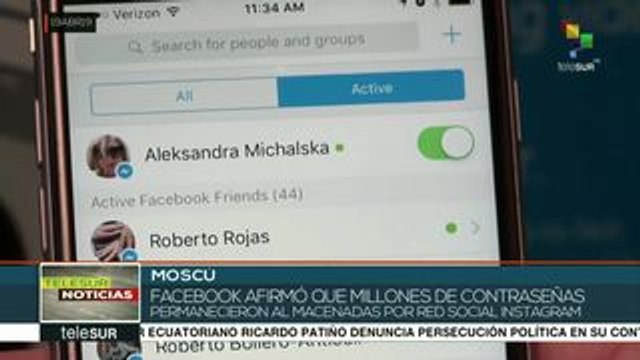 Facebook reconoce almacenamiento de contraseñas de Instagram