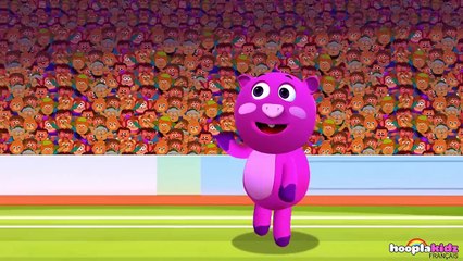 Apprendre les Couleurs Avec PAC-MAN et Des Ballons de Foot Colorés!