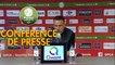 Conférence de presse Gazélec FC Ajaccio - FC Metz (0-2) : Hervé DELLA MAGGIORE (GFCA) - Frédéric  ANTONETTI (FCM) - 2018/2019
