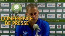 Conférence de presse Red Star  FC - AS Nancy Lorraine (1-1) :  (RED) - Alain PERRIN (ASNL) - 2018/2019