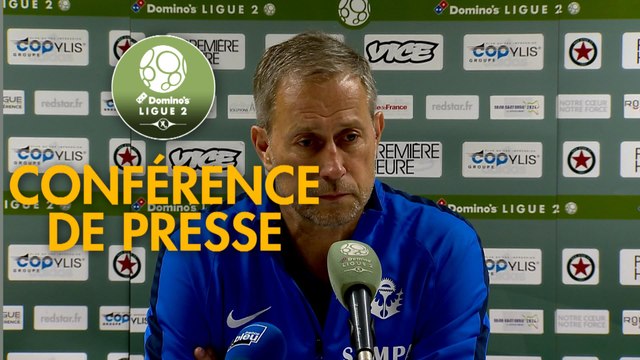 Conférence de presse Red Star FC - AS Nancy Lorraine (1-1) : (RED) - Alain PERRIN (ASNL) - 2018/2019