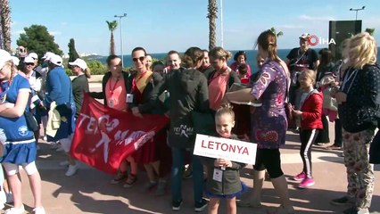 Dünya çocukları Antalya’da buluştu