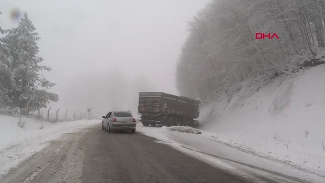 Kütahya Domaniç ve Tavşanlı'da Kar Yağışı