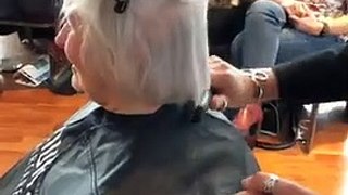How to cut a Short Layer Bob Haircut