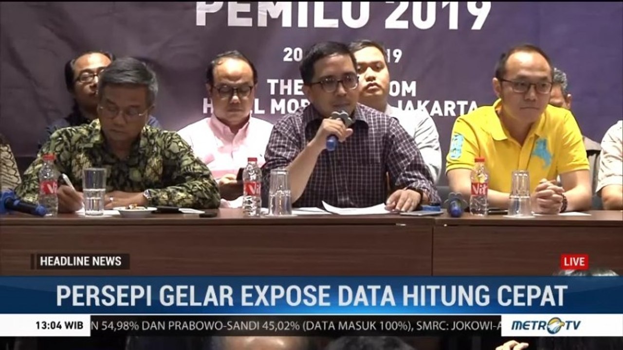 Delapan Lembaga Survei Ikut Ekpose Data Hitung Cepat