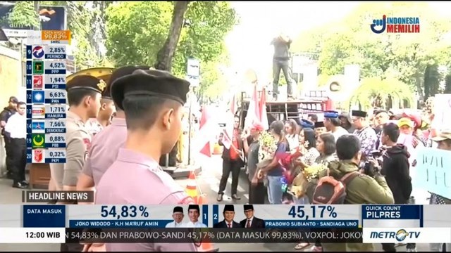 Generasi Anak Bangsa Gelar Aksi Damai Dukung KPU