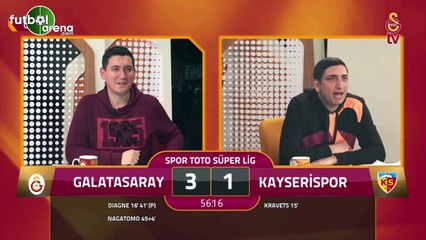 GS TV spikerleri Nagatomo'nun yan ağlarına giden şutuna gol diye sevindi