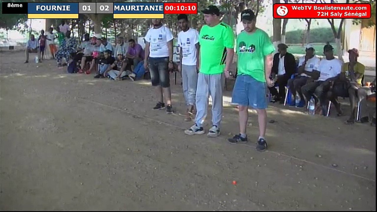 Les 72h de pétanque de Saly (Sénégal) : 8ème PHILIPSON vs MAURITANIE