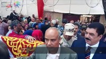 محافظ القليوبية يتفقد لجان الاستفتاء والأهلى يهتوف تحيا مصر