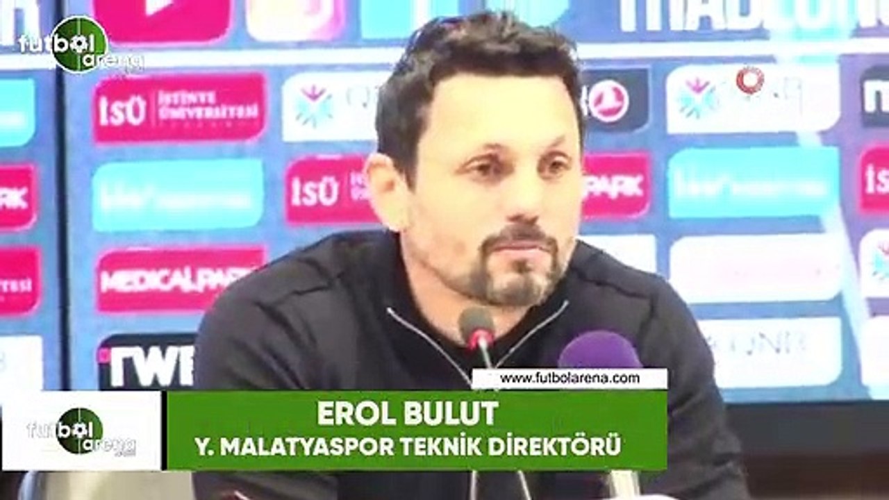 Erol Bulut: "Pozisyonları değerlendiremedik"